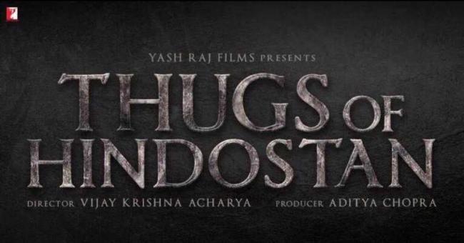 Thugs Of Hindostan logo released