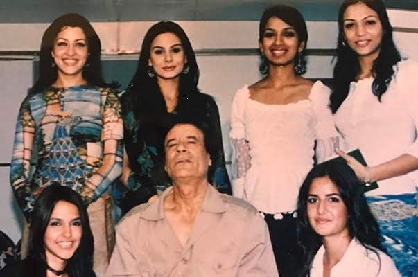Old photo where Katrina is seen posing with Muammar Gaddafi goes viral 