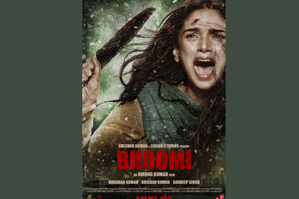 Makers release Bhoomi poster with Aditi Rao Hydari
