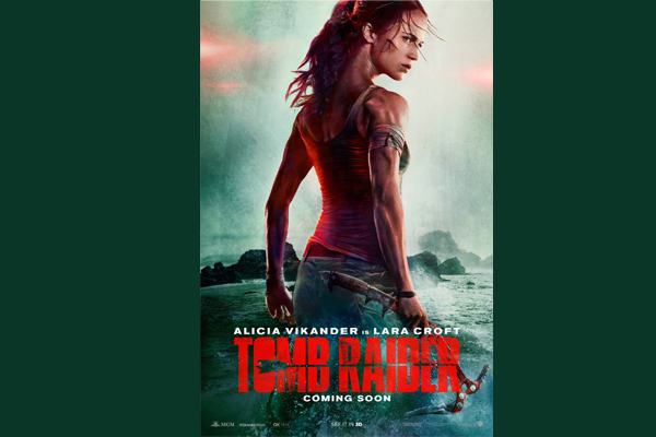 Alicia Vikander features in new poster of Tomb Raider