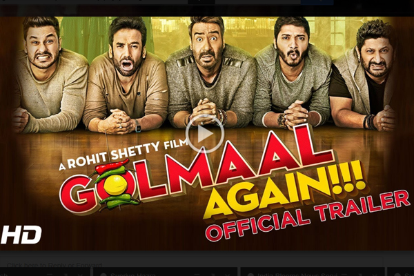 Makers release Golmaal Again trailer