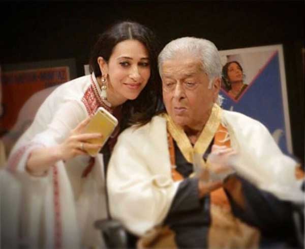 Karishma Kapoor posts memorable image with Shashi Kapoor on social media