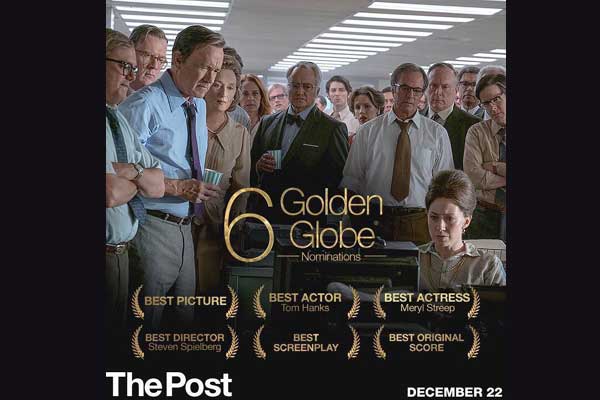 Steven Spielberg's The Post to release in India on Jan 12