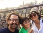 Aamir Khan visits Rome with family, shares image on social media