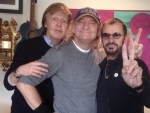  Beatles stars Paul McCartney and Ringo Starr unite for the latter's new album