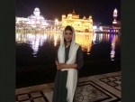 Shruti Hassan visits the Golden Temple in Amritsar