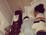 Lisa Haydon travels with son on flight, shares picture on social media