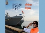 Amitabh Bachchan wishes country on Indian Navy Day
