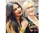 Priyanka meets Meryl Streep