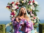 Beyonce posts image of her twins on social media