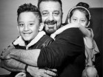 Sanjay Dutt looks absolutely adorable in a photoshoot with his kids!