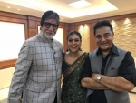 Kajol shares image with Kamal Haasan, Amitabh Bachchan