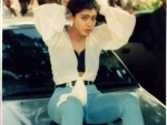 Kajol shares old image with her first car