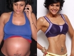 Mandira Bedi shares old photo of herself when she was pregnant