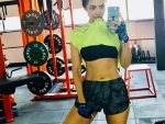Malaika Arora posts image direct from gym, promises to remain fit in 2018