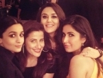 Katrina Kaif parties with Preity, Alia on her b'day