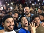 Rohit Shetty and the cast of Golmaal Again pay visit to Gaiety Galaxy