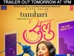 Vidya Balan's Tumhari Sulu trailer impresses B-town