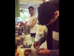 Akshay Kumar cooks with son Aarav, Twinkle posts image on social media