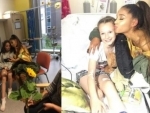 Ariana Grande visits fans hurt in Manchester Attack