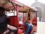 Diana Penty explores Lucknow in a rickshaw!