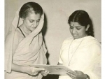 Lata Mangeshkar remembers Indira Gandhi, shares image