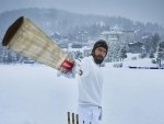 Ranveer battles it out for 'Do Guna Lagan' at a game of ice cricket in St.Moritz