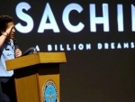 Sachin attends special screening of 'Sachin A Billion Dreams' held for Indian armed forces 