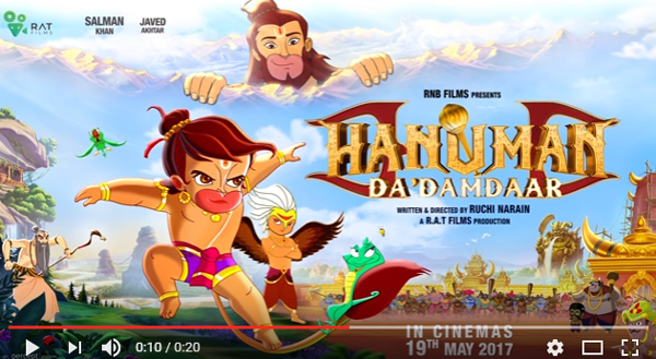 Salman Khan is lord Hanuman's voice in new animation flick, 'Hanuman Da  Damdaar' | Indiablooms - First Portal on Digital News Management