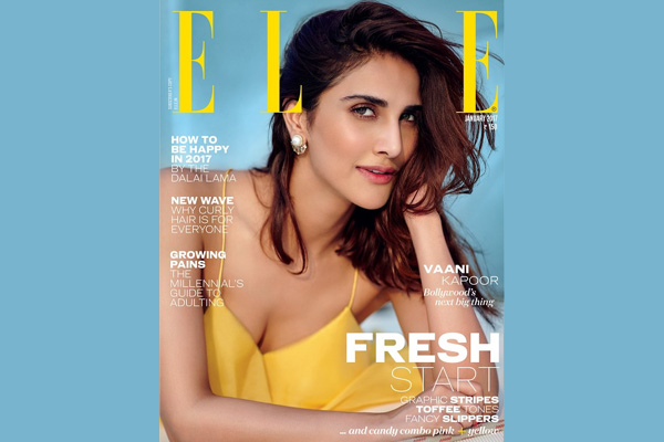 Vaani Kapoor looks fab on The Elle India January cover