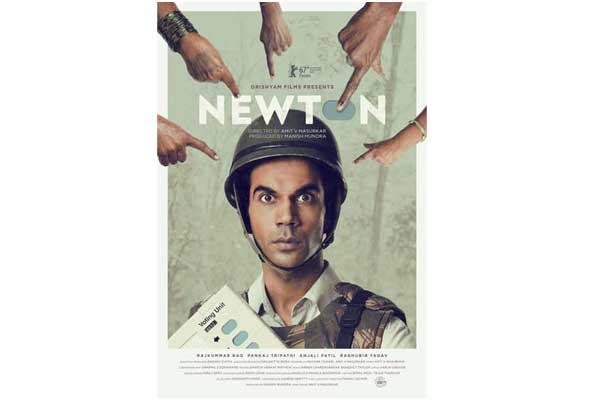 Rajkummar Rao unveils Newton poster