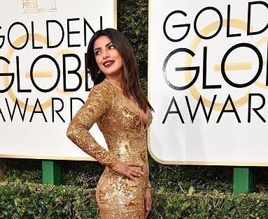 Priyanka Chopra is stunning tonight, tweets Dwayne Johnson on her Golden Globes presence