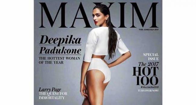 Deepika posts her picture from MAXIM magazine on Instagram