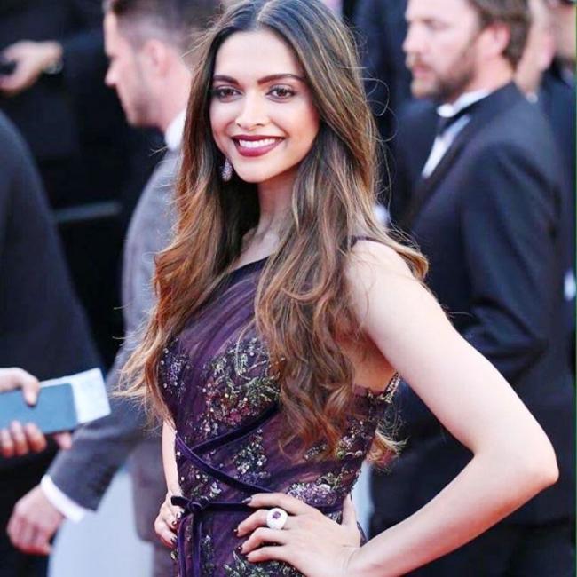 Deepika Padukone scorches Cannes Film Festival red carpet with purple attire