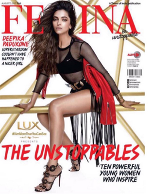 Deepika Padukone looks sizzling in magazine cover