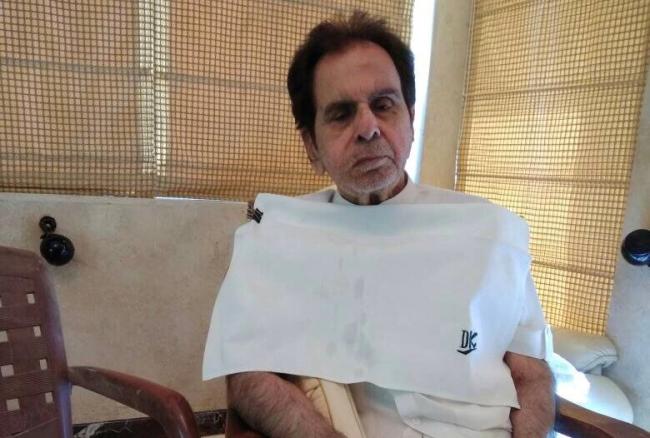 Dilip Kumar tweets to inform that his health is better