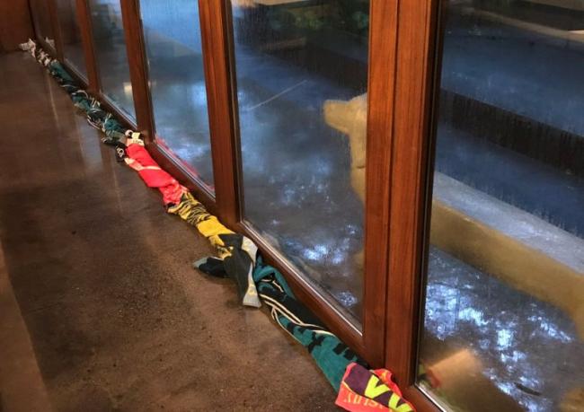 Mumbai rains: Lara Dutta uses husband Mahesh Bhupathi's towels to stop waterlogging 