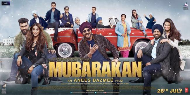 Anil Kapoor's Mubarakan releases today