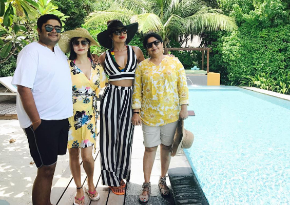 Priyanka Chopra enjoys vacation, shares images on social media