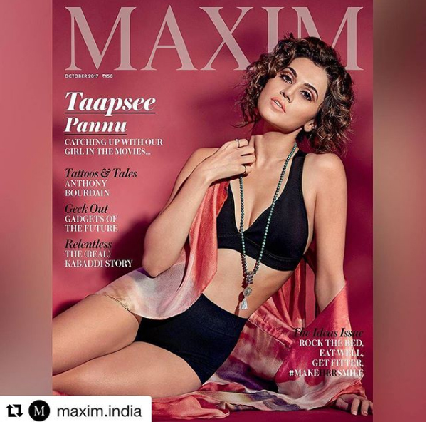 Taapsee Pannu shares her bold pics on social media 