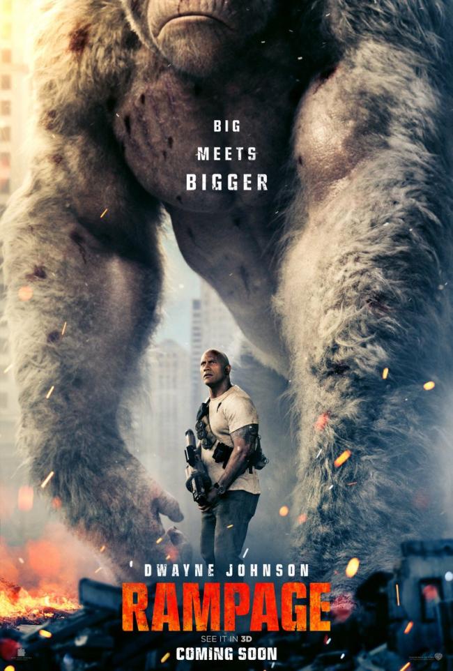 First look of Dwayne Johnson's Rampage released 