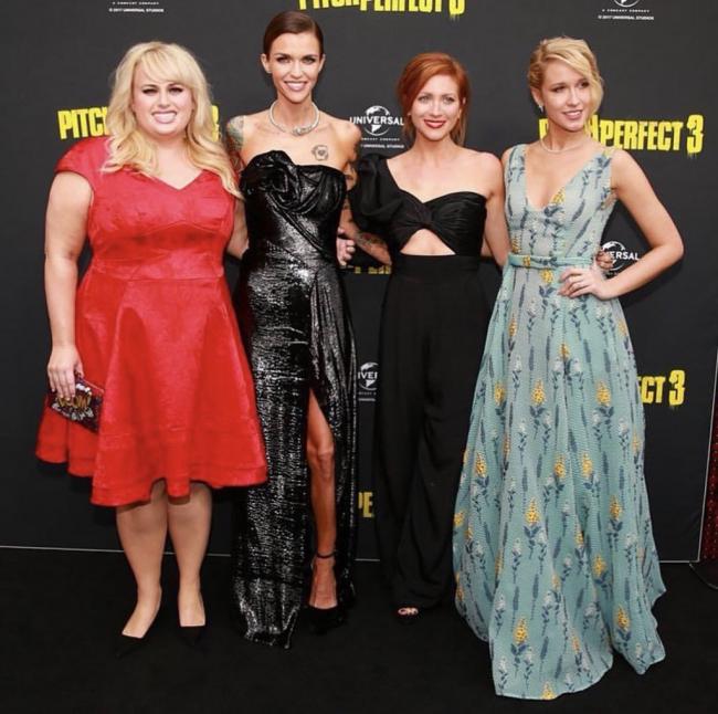 Rebel Wilson attends Sydney premiere of Pitch Perfect 3
