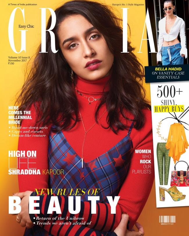 Shraddha Kapoor looks stunning on Grazia India cover page
