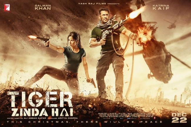 New poster of Tiger Zinda Hai out, features Salman Khan,Katrina Kaif