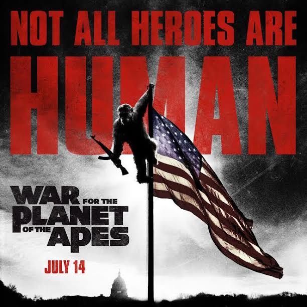 New War for the Planet of the Apes poster released
