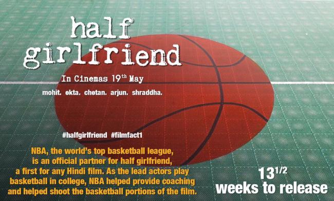 Half Girlfriend's first look poster released