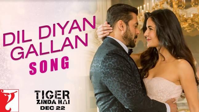 Salman-Katrina show crackling chemistry in Dil Diyan Gallan from Tiger Zinda Hai