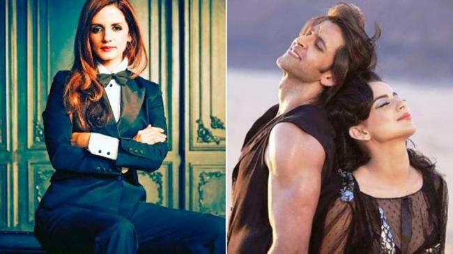 Sussanne Khan ignores questions about Hrithik-Kangana row