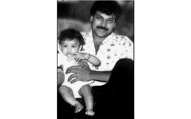 Sai Dharam Tej shares a throwback childhood picture with uncle Chiranjeevi