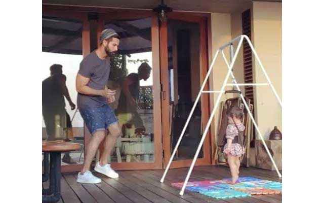 Shahid Kapoor dances with daughter Misha, posts video